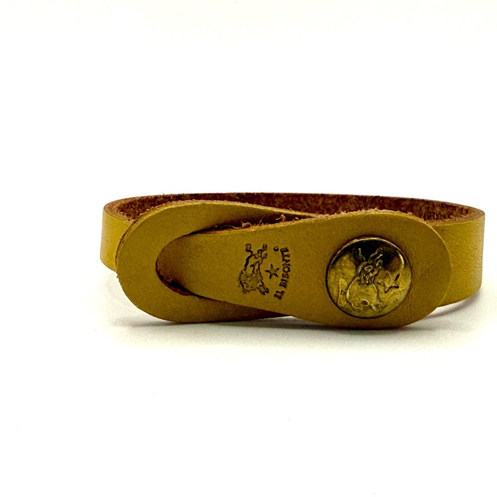 Il Bisonte Prym Leather Bracelet